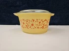 VINTAGE RARE Pyrex Daisy Silhouette Promotional Casserole Dish Lid 1973