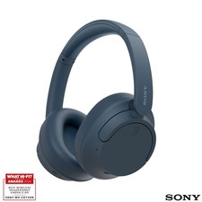 Image of Sony WH-CH720N Wireless Headphones Blue Noise Cancelling Over-Ear 35hr Battery