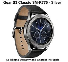 Smartwatch Samsung Gear S3 Classic 46 mm SM-R770 alluminio GPS BT argento