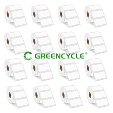 Greencycle 16 Rolls 57mmx32mm Multipurpose Labels 30334 for Dymo Labelwriter 450