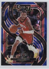 2024-25 Panini Select Premier Level Blue Cracked Ice Prizm Jalen Green #116 1s46