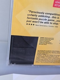 Super Puzzle Fighter II Turbo Sega Saturn 1997 Registration Card PLAYS PERFECT 