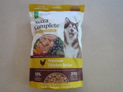 Ultimate Pet Nutrition Nutra Complete Freeze-Dried Raw Dog Food -Premium Chicken