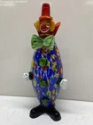 Murano - Millefiori Clown - Art Glass Figurine - Multicolor