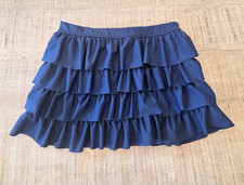 The Children's Place Girls Blue Swim Tiered Ruffle Pull-On Skirt 10/12