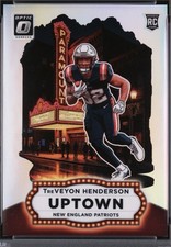 Treveyon Henderson 2025 Optic Donruss Uptown RC Case Hit