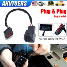 USB Media Hub Module Box Harness Wiring Power Adapter For Ford Sync 2 to SYNC 3