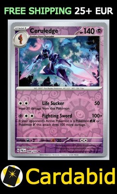 Ceruledge - PAL #098/193 SV02: Paldea Evolved Reverse Holofoil LP