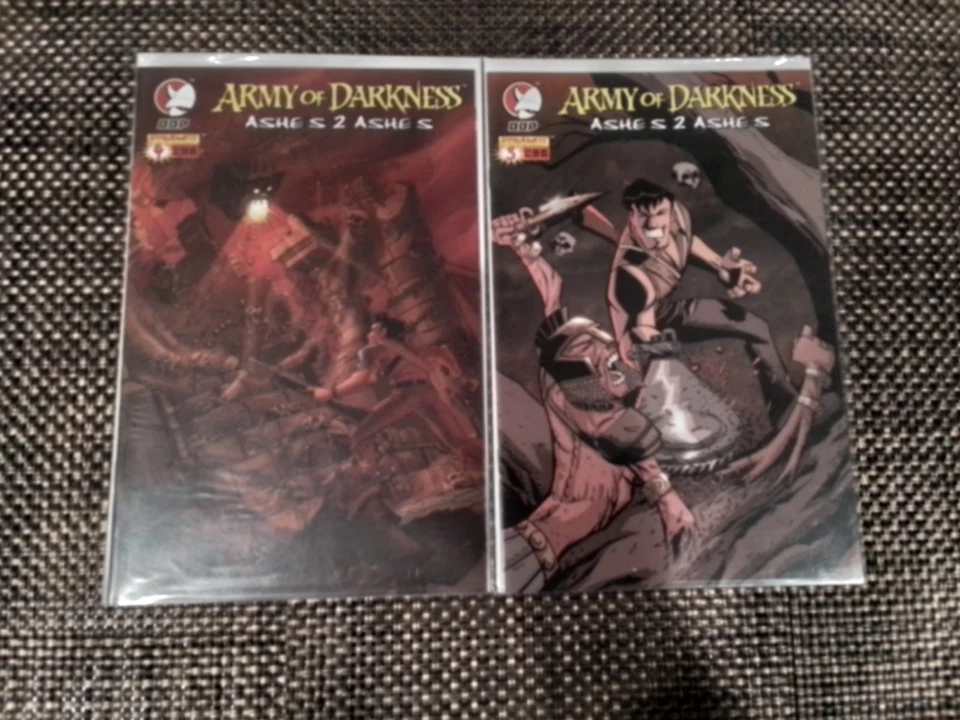 DYNAMITE - Army of Darkness: "ASHES 2 ASHES" 4pc Complete Set. 2004. UNREAD - Image 3 of 3