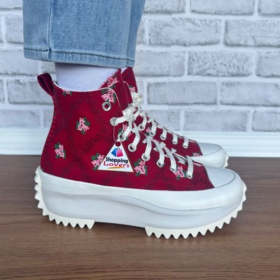 Size 7.5 - Converse Run Star Hike Platform High Cross Stitch  display picture 1