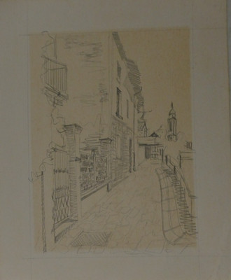 Christiane Tönnies 1988 In the Ghetto 30x24 cm To-8816
