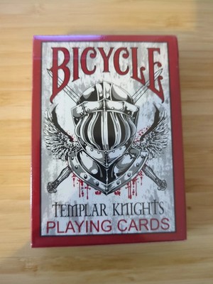 Bicycle Templar Knights Playing Cards Deck - USPCC Diavoli - New & Sealed - Rare