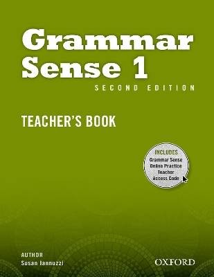 Grammar Sense: 1: Teacher's Book with Online Pract