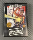 Midnight Resistance (Sega Genesis) CIB Complete! Tested! NR MINT Clean Authentic