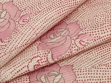 Heiwaya Kimono Summer wear, small pattern, silk, Tachibana flower pattern,