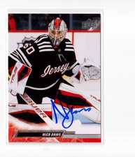 NICO DAWS autographed SIGNED '22/23 NJ NEW JERSEY DEVILS 