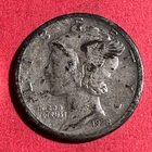 1928S US Mercury SILVER Dime "San Francisco" Mint! VF Details! Old US Coin!