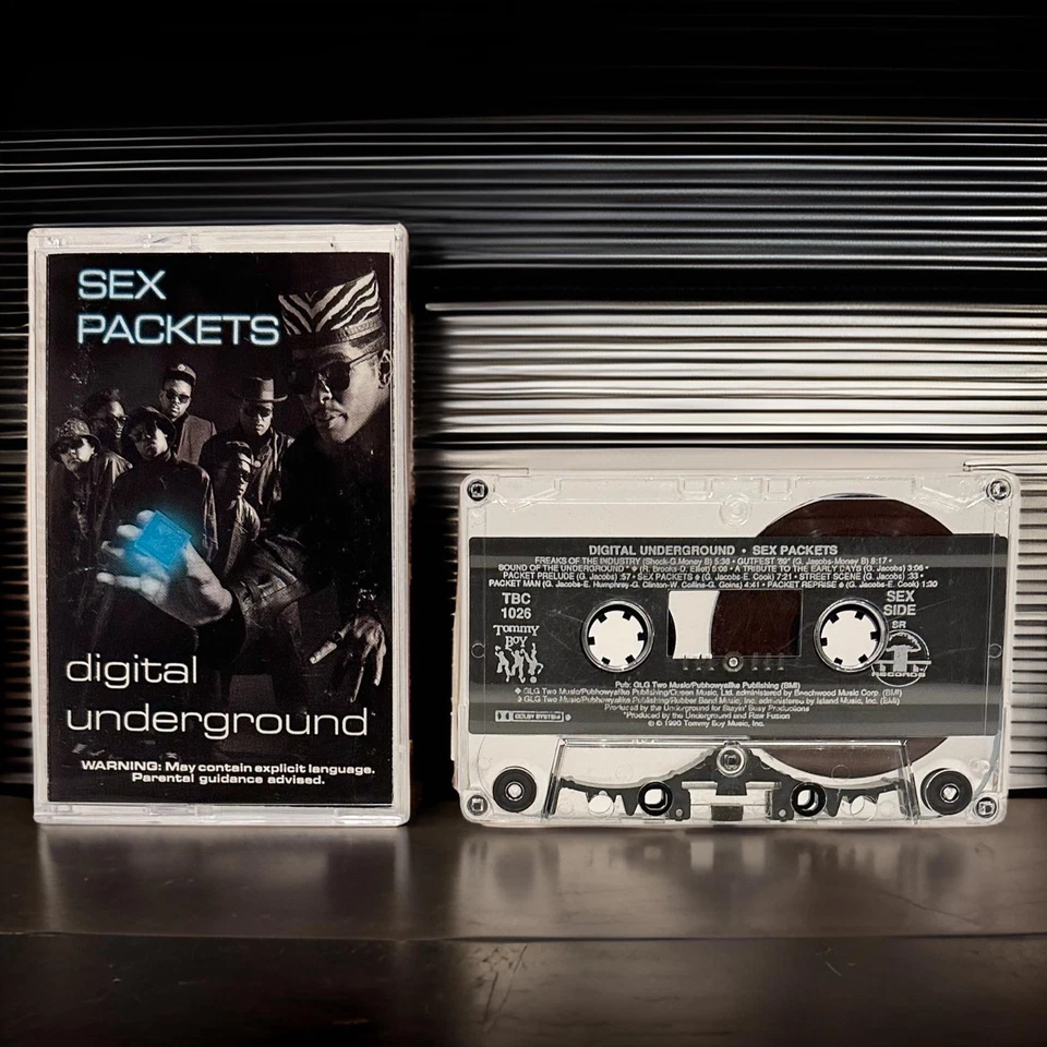 •DIGITAL UNDERGROUND - SEX PACKETS• ~1990 OG PRESSING~ (CASSETTE TAPE) (2) - Image 3 of 4