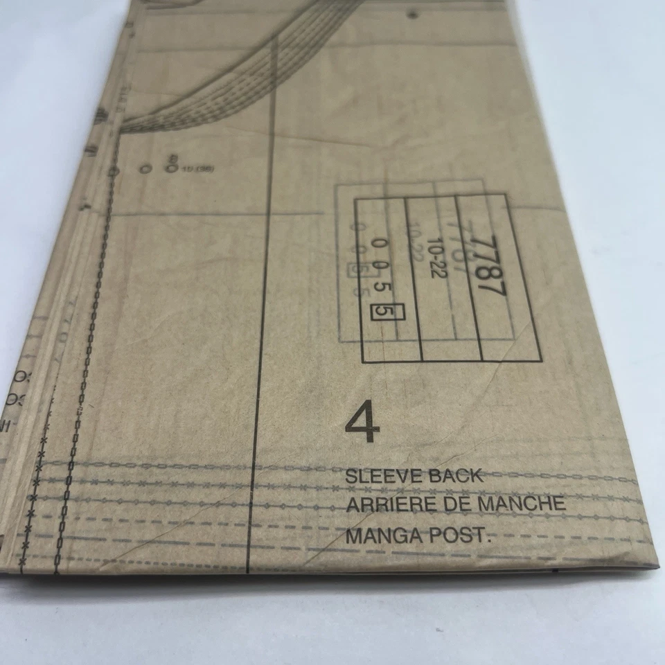 Burda Pattern #7787 Jacket Pants Shirt Pantsuit Womans Size 10 - 22 - Image 4 of 4