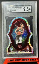 Anthony Edwards 2020-21 Crown SGC 9.5 Air to the Throne Asia Red SP Rookie Zion