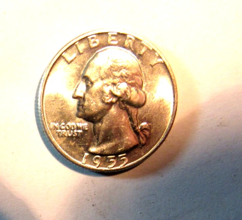 1955 D Washington Quarter GEM BU  90% Silver 25c US Coin