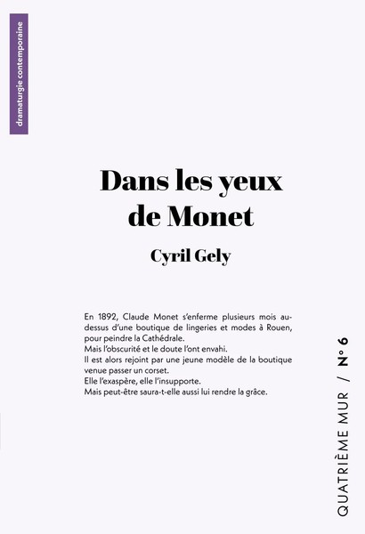 Cyril Gely | Dans Les Yeux De Monet | Taschenbuch | FranzöSisch (2024)-image