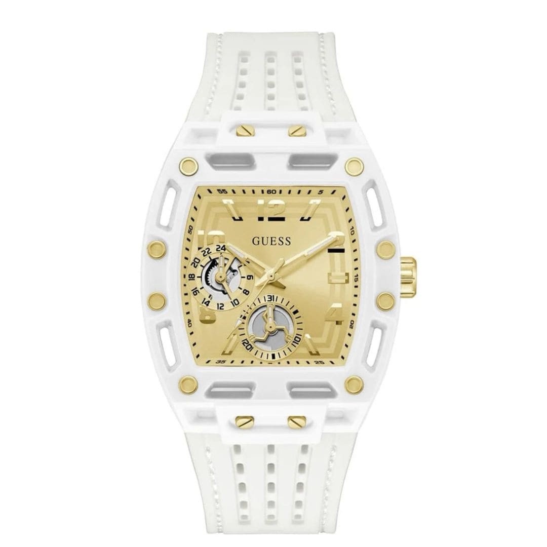 Reloj Guess Blanco Hombre