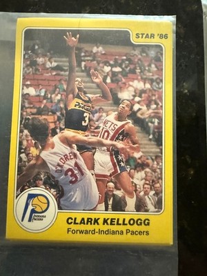 Star Indiana Pacers 1985-86 7 Card Team Set #81-#87 Sealed Bag Rare Vintage