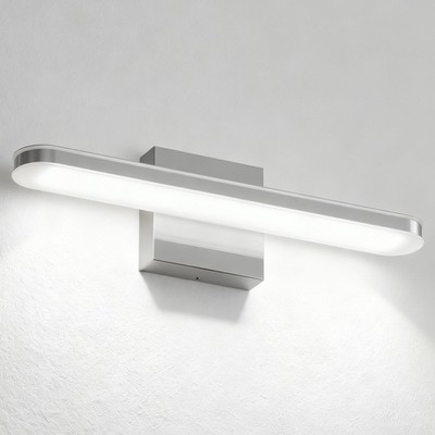 LED 16 Inch Vanity Light Bar Bathroom Mirror Chrome Wall Sconce Dimmable Fixture