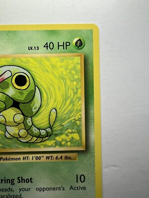 1995 caterpie pokemon card value Vintage Common - 1st Edition Caterpie Neo Discovery Non-Holo Pokemon Card  53/75 main image 0