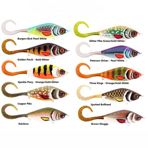 Strike Pro Guppie 13,5 cm 120 g Jerkbaits gama completa de colores pesca de lucio depredador - Imagen 1 de 15