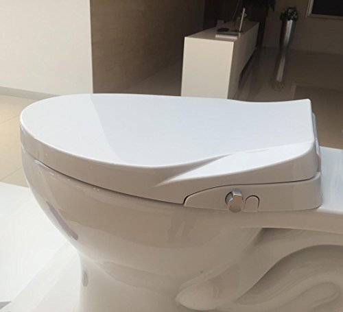 Bidet Seat with Separated Self Clean Knob,Dual Elongated Bidet Seat 206 - Picture 4 of 7