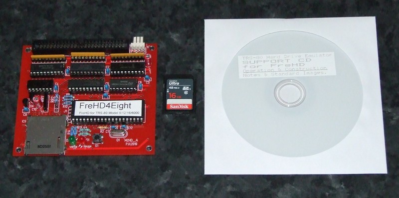 F48: FreHD for 8in Tandy Radio Shack TRS-80 Model II 12 16 16B 6000