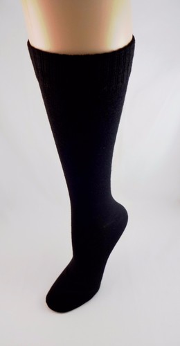 Knee Socks 3 Pairs Pink Black Stripes Flowers Solid Ladies Size 9-11 - Picture 7 of 8