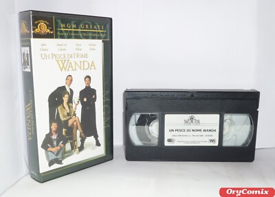 EIN FISCH NAMENS WANDA - JAMIE LEE CURTIS - VHS VIDEOKASSETTE TOP