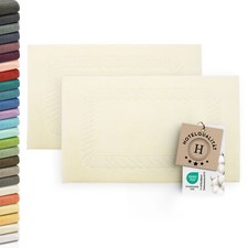 2er Set Duschvorleger Badematte Badvorleger B...