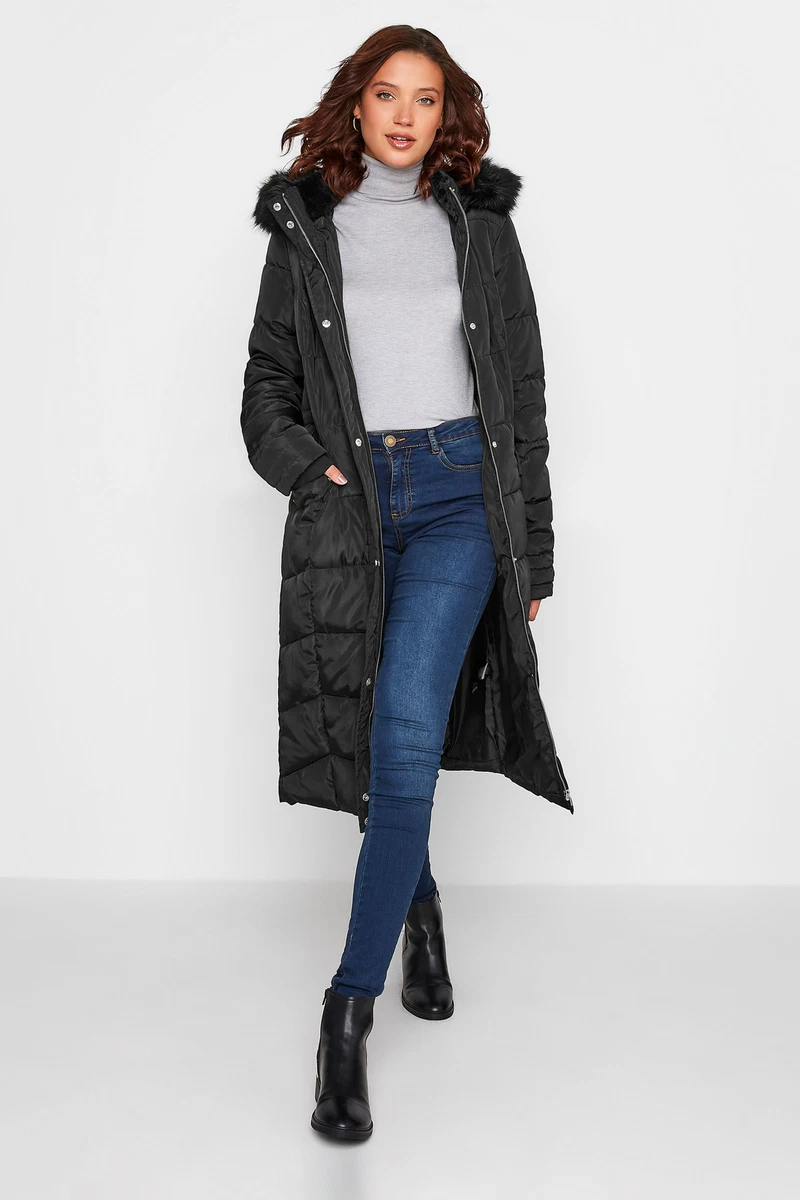 Midi length deals puffer coat