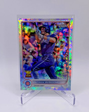 2022 Topps Chrome Logo-fractor Patrick Wisdom #87 Logofractor Rookie Cup Cubs