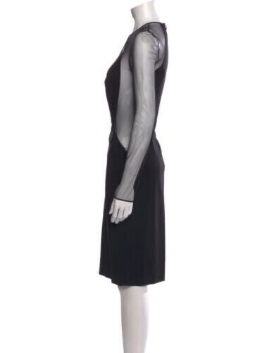 Stella McCartney Crew Neck Knee-Length Dress Size… - image 3
