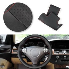 Lenkradhülle Lenkradbezug Leder Lenkrad For Mercedes C-Class W203 SLK R171 04-08