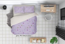 3D Floral Pattern Colorful Quilt Cover Set Duvet Cover Bedding Pillowcases