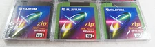 3 Pack FujiFilm ZIP 100 MB Disk - MAC Formatted - New
