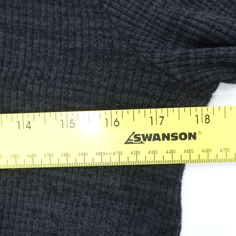 Suéter con Capucha Acanalado Azul Marino Antiguo Niñas XL (14-16) Negro Algodón Elástico Manga Larga Foto 3 de 4