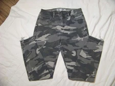 Rewash Stretch Camo Skinny Ankle Jeans - Jrs. 3/26