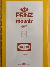 PRINZ STAMP MOUNTS 265/111- LARGE POSTAL CARDS     **WE HELP OUR VETERANS**