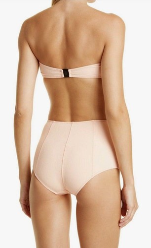 LISA MARIE FERNANDEZ Poppy Button High Waist Bikini Size 4 L - Picture 2 of 11