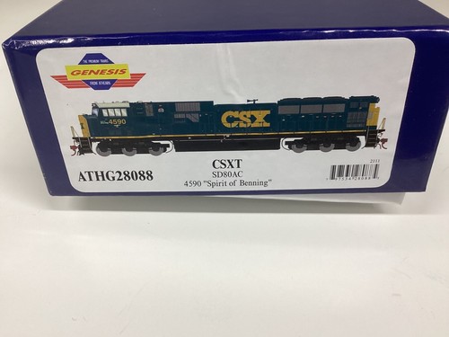 Athearn #G28088 HO scale “CSXT” SD80AC DCC & SOUND READY Rd.#4590 - Picture 2 of 2