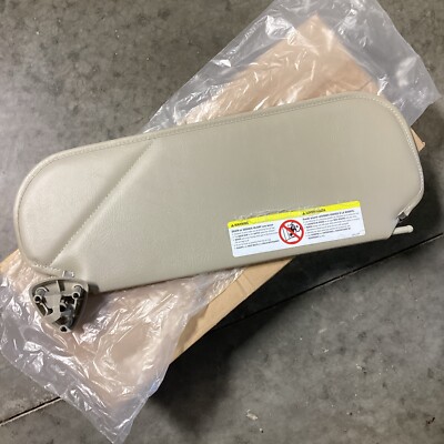 Dorman 74486 Beige Tan Vinyl Sun Visor Shade Chevy GMC | eBay