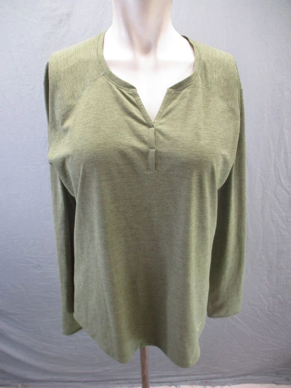 arcteryx v-neck stretch long sleeve fitted athletic shirt