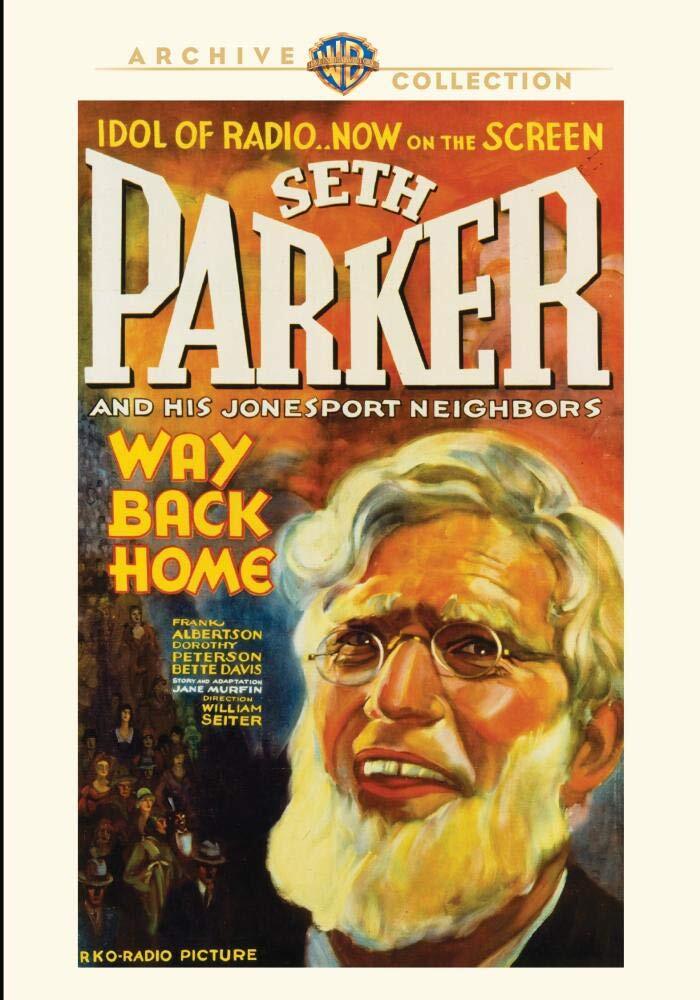 Way Back Home (DVD) Frank Albertson Phillips Lord Bennett Kilpack Bette Davis